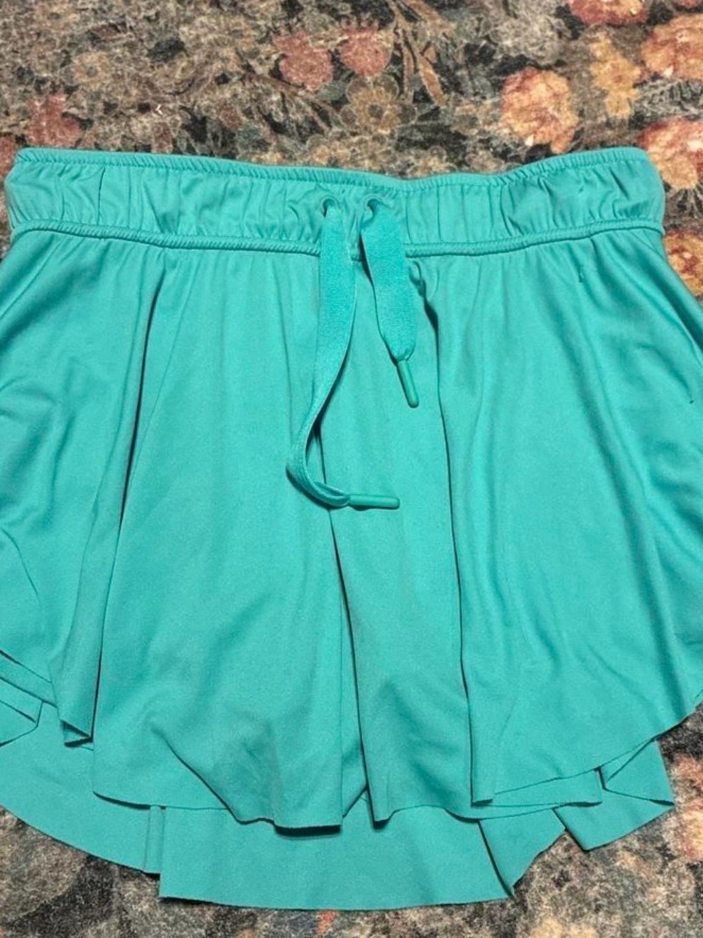 FP Movement by Free People Teal Layered Active Skort